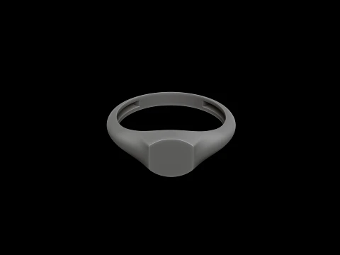 Jewelry Ring v14 M Size 3D print model 3D Print Model