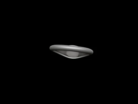 Jewelry Ring v14 M Size 3D print model 3D Print Model