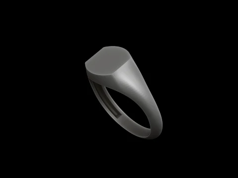 Jewelry Ring v14 L Size 3D print model 3D Print Model