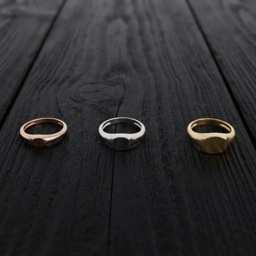 Jewelry Ring v14 S M L Sizes Pack 3D Print Model .c4d .max .obj .3ds .fbx .stl .blend