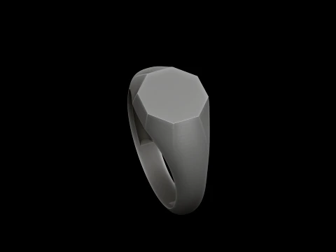Jewelry Ring v15 L Size 3D print model 3D Print Model