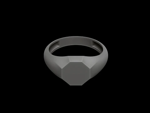 Jewelry Ring v15 L Size 3D print model 3D Print Model