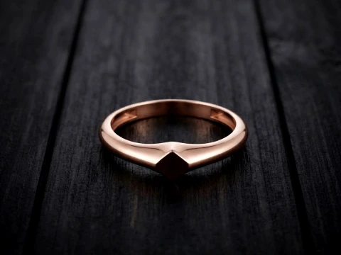 Jewelry Ring v17 S Size 3D print model 3D Принт Модель