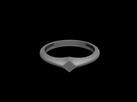 Jewelry Ring v17 S Size 3D print model 3D Print Model