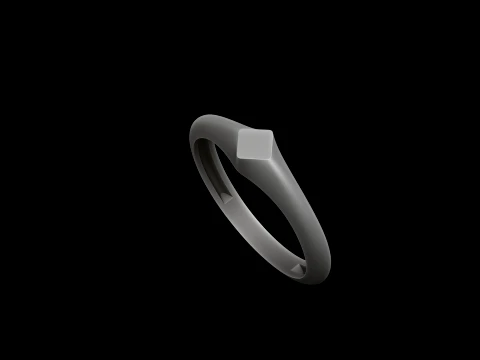 Jewelry Ring v17 S Size 3D print model 3D Print Model