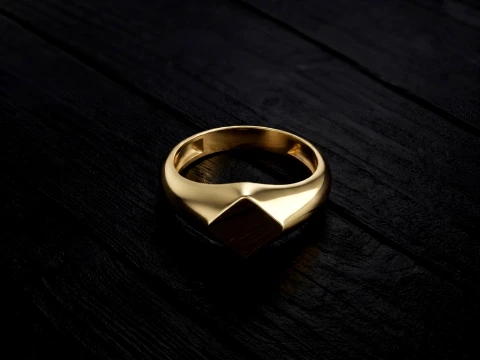 Jewelry Ring v17 L Size 3D print model 3D Принт Модель