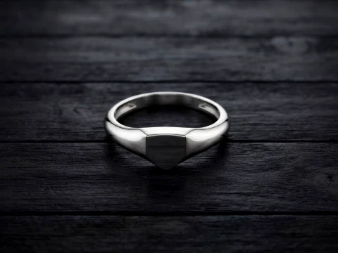 Jewelry Ring v18 M Size 3D print model 3D Принт Модель