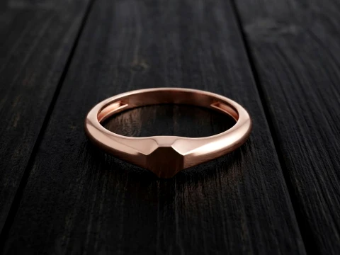 Jewelry Ring v19 S Size 3D print model 3D printmodel