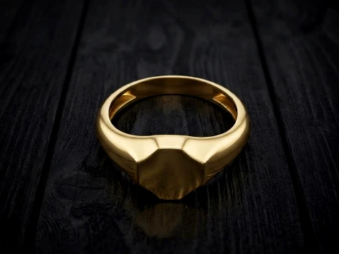 Jewelry Ring v19 L Size 3D print model 3D print model 3Dプリントモデル