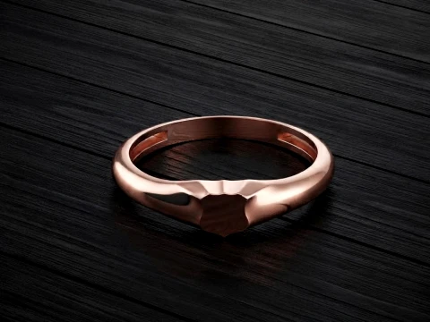 Jewelry Ring v20 S Size 3D print model 3D printmodel