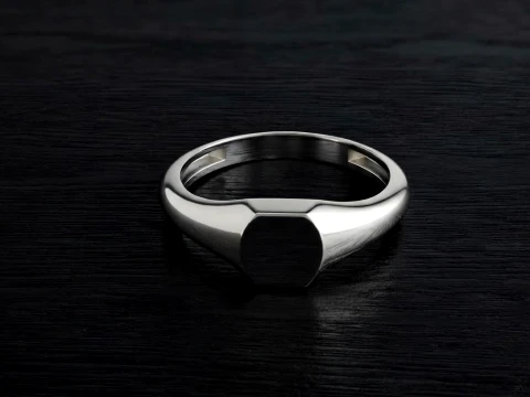 Jewelry Ring v23 M Size 3D print model 3D Print Model