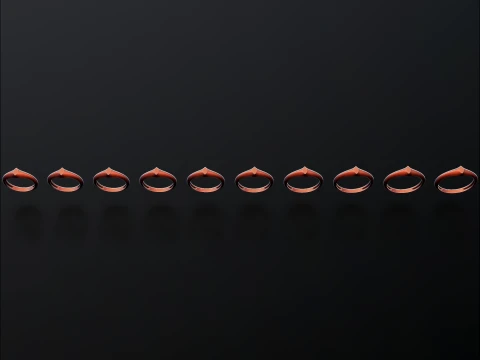 Jewelry Ring v24 S Size 3D print model 3D Print Model