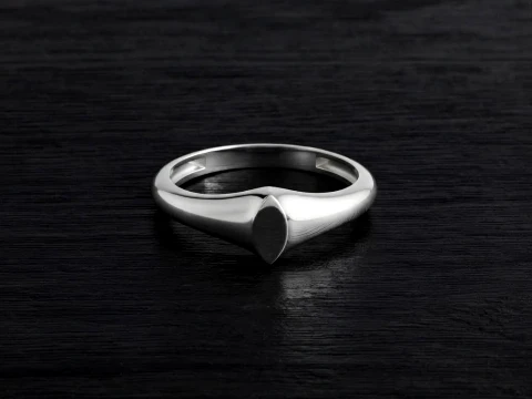 Jewelry Ring v24 M Size 3D print model 3D Print Model