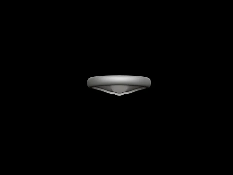 Jewelry Ring v25 M Size 3D print model 3D Print Model