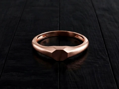 Jewelry Ring v26 S Size 3D print model 3D 프린트 모델