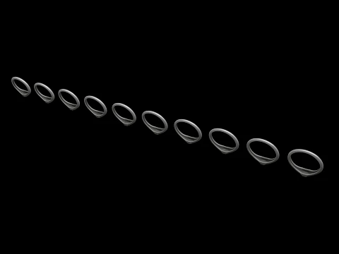 Jewelry Ring v26 S Size 3D print model 3D Print Model
