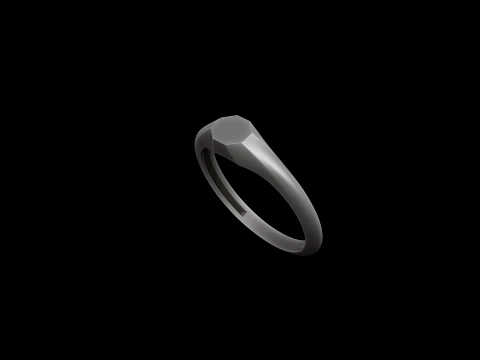 Jewelry Ring v26 S Size 3D print model 3D Print Model