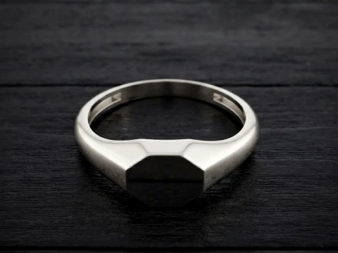 Jewelry Ring v26 M Size 3D print model 3D 프린트 모델