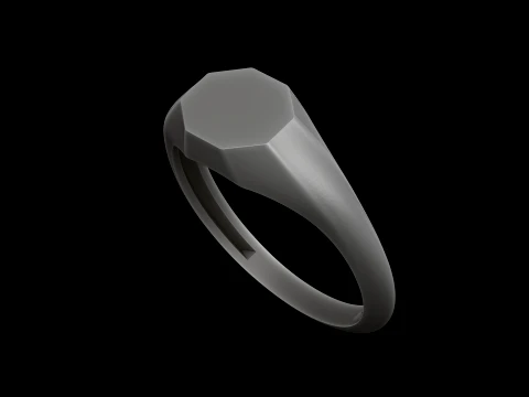 Jewelry Ring v26 M Size 3D print model 3D Print Model