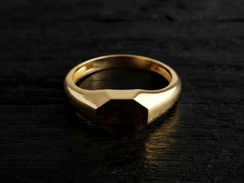 Jewelry Ring v26 L Size 3D print model 3D 프린트 모델