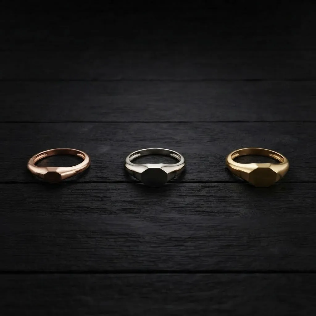 Jewelry Ring v26 S M L Sizes Pack 3D Print Model .c4d .max .obj .3ds .fbx .stl .blend 