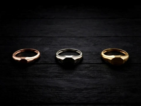 Jewelry Ring v26 S M L Sizes Pack 3D 프린트 모델