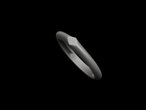 Jewelry Ring v27 S Size 3D print model 3D Print Model