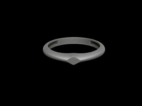Jewelry Ring v27 S Size 3D print model 3D Print Model