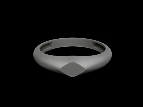 Jewelry Ring v27 M Size 3D print model 3D Print Model