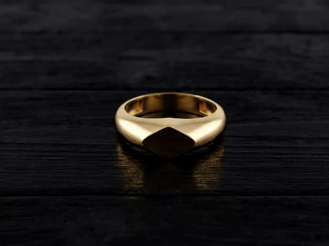 Jewelry Ring v27 L Size 3D print model Modello di stampa 3D