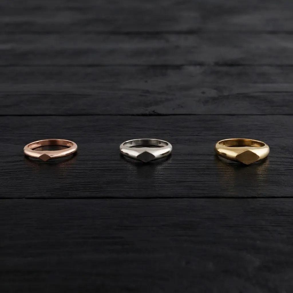 Jewelry Ring v27 S M L Sizes Pack 3D Print Model .c4d .max .obj .3ds .fbx .stl .blend 
