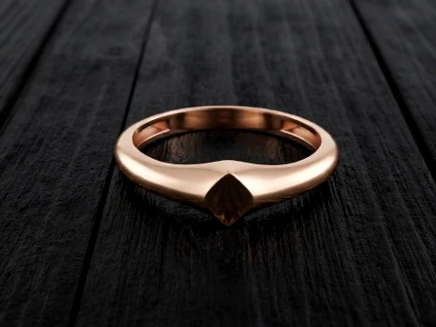 Jewelry Ring v28 S Size 3D print model 3D 프린트 모델
