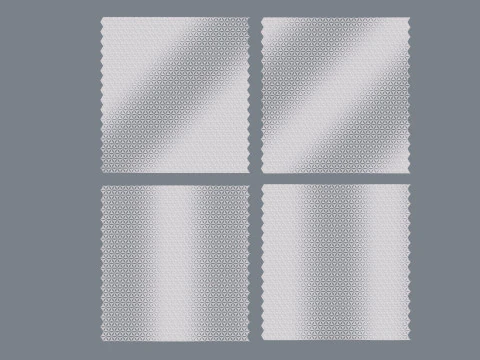 Feuilles paramétriques Modèle 3D