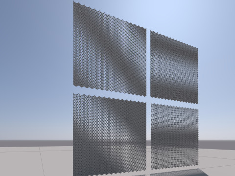 Parametric sheets 3D Модель