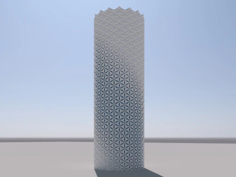 Parametric Tower models 3D Model