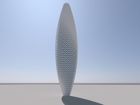 Parametric Tower models 3D Model