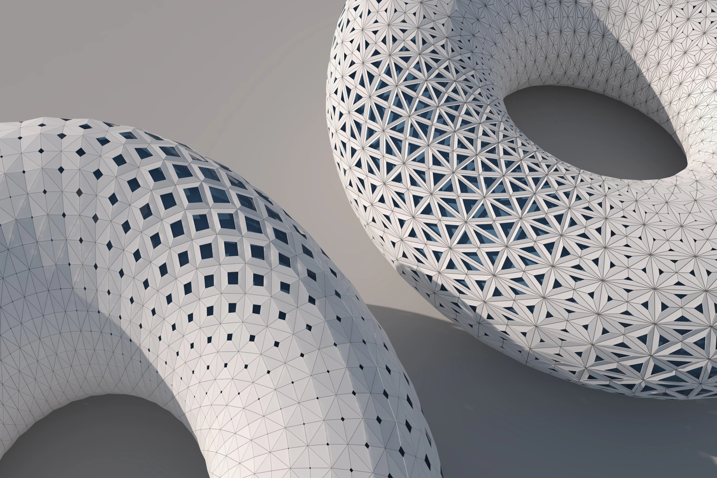 Organic spherical model 3D Model .c4d .max .obj .3ds .fbx .stl .blend 