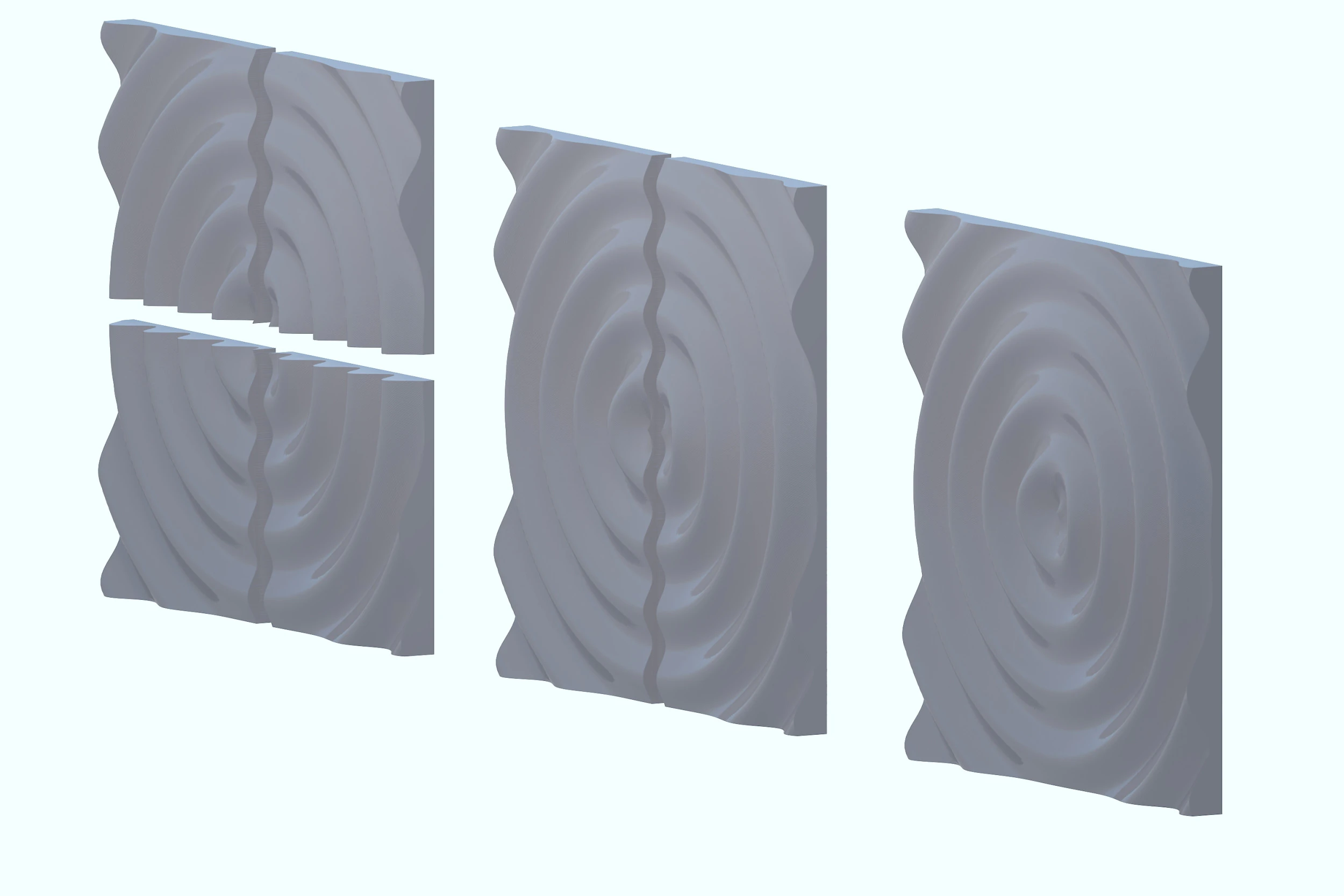 Parametric frame 3D Model .c4d .max .obj .3ds .fbx .stl .blend 