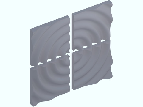 Parametric frame 3Dモデル