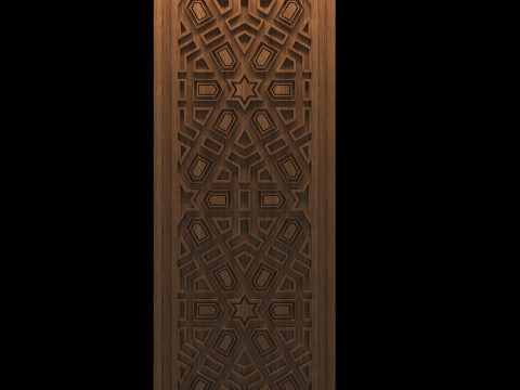 Islamic parition Modelo 3D