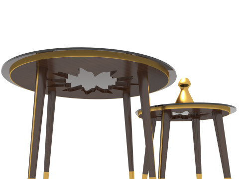 Dinning tea table 3Dモデル