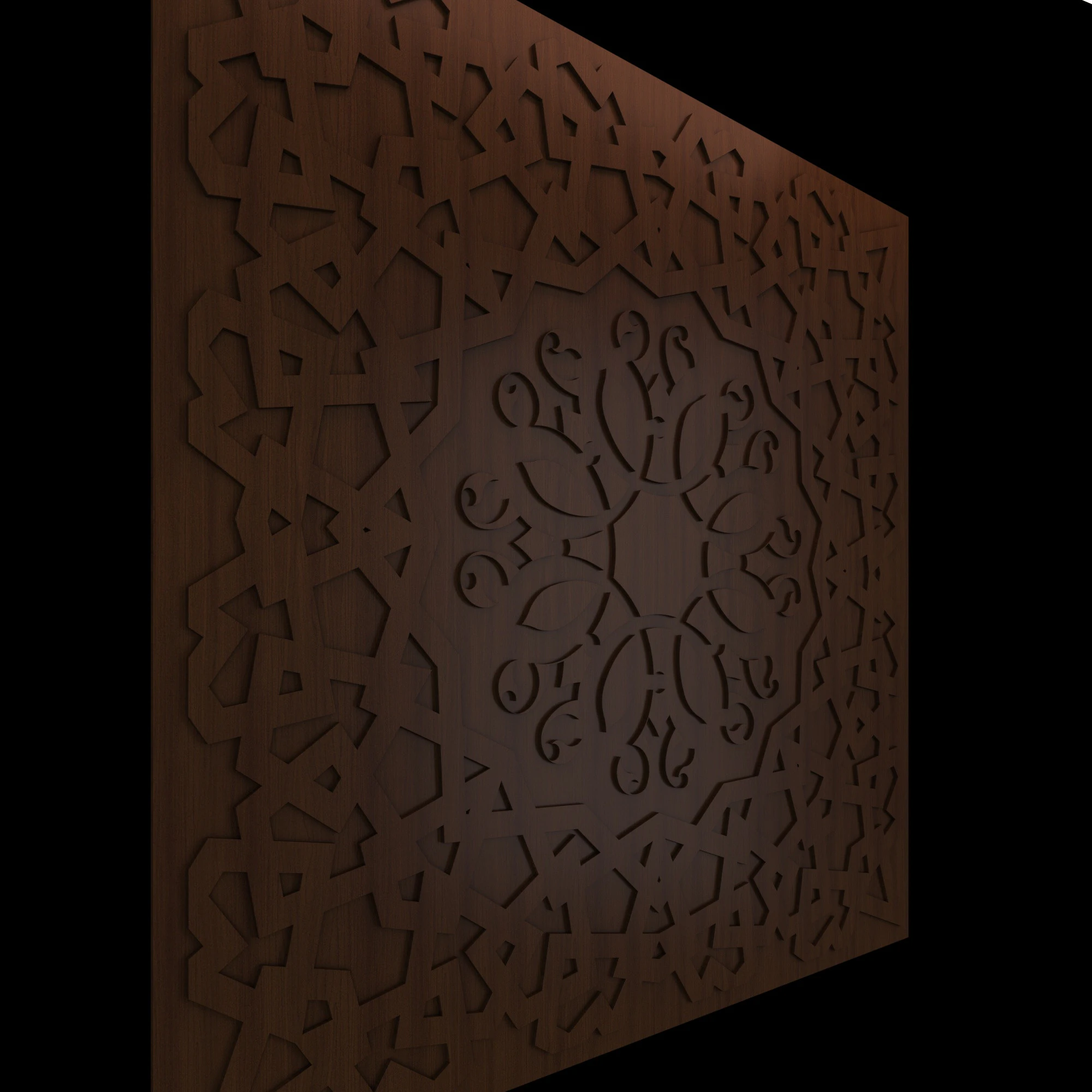 Islamic patern 3D Model .c4d .max .obj .3ds .fbx .stl .blend 