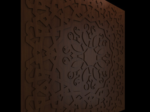 Islamic patern 3Dモデル