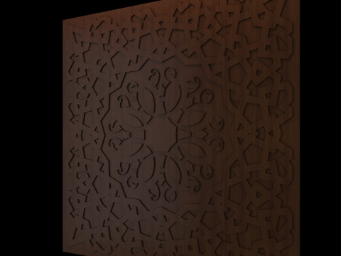 Islamic patern 3Dモデル