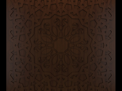 Islamic patern 3Dモデル