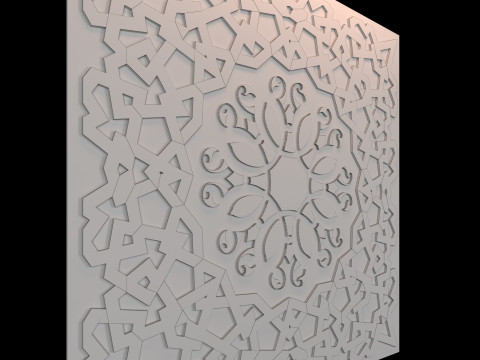 Islamic patern 3Dモデル
