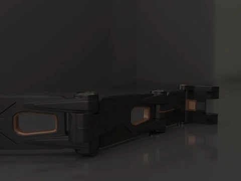 Mechanical detail 3D Model