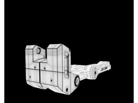 Mechanical detail 3D 模型