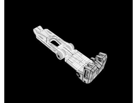 Mechanical detail 3D 模型