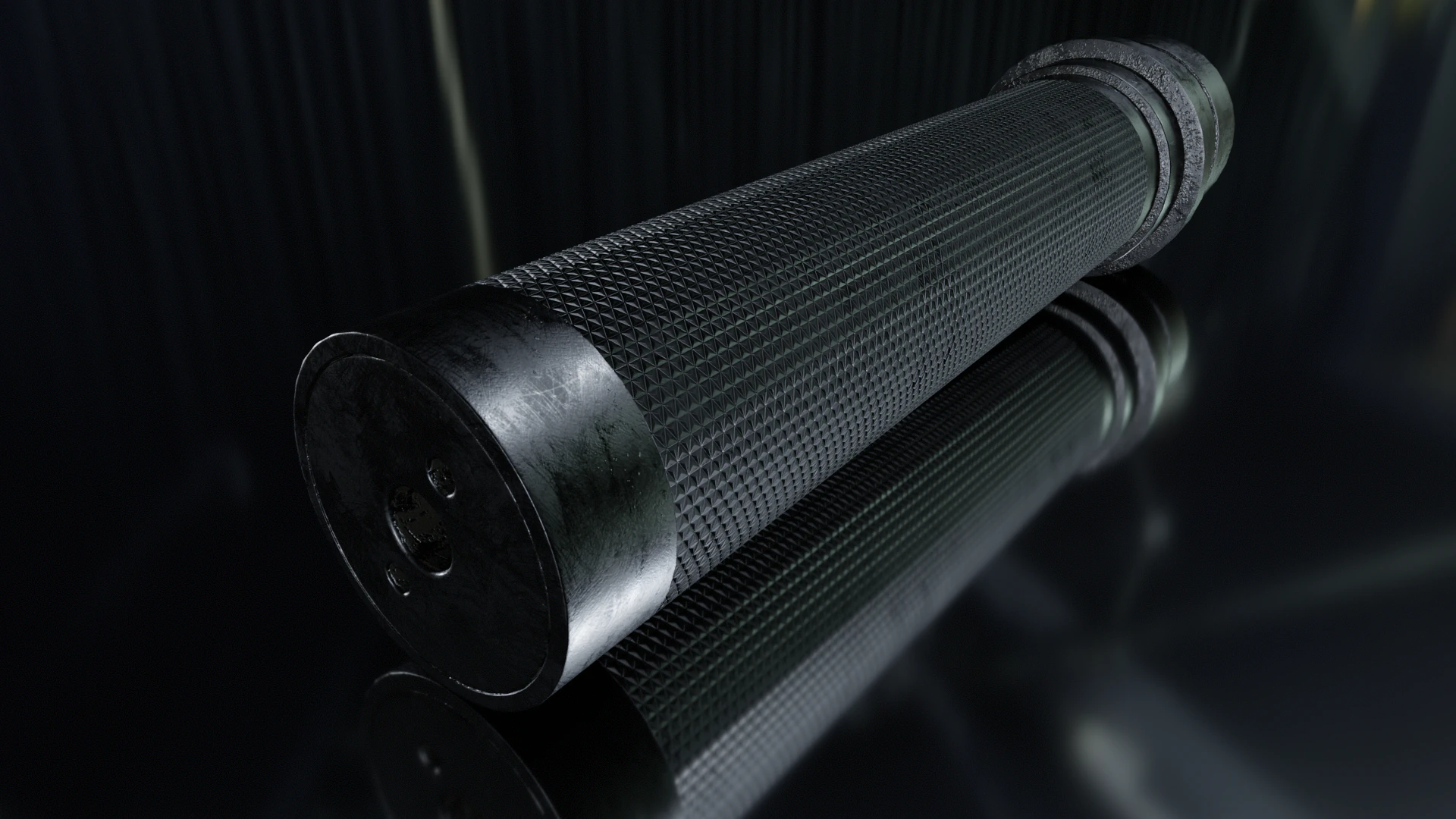 Silencer PBS - 1 3D Model .c4d .max .obj .3ds .fbx .stl .blend 